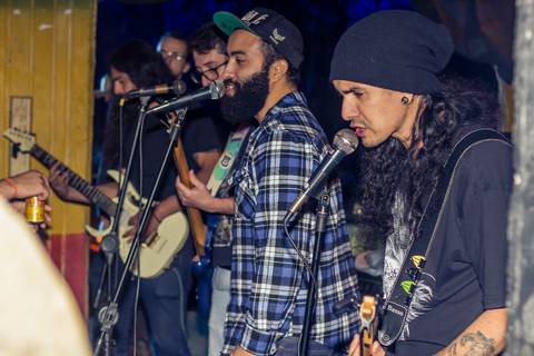 foto de show no Casarão do Rock em Santa Helena - PR'