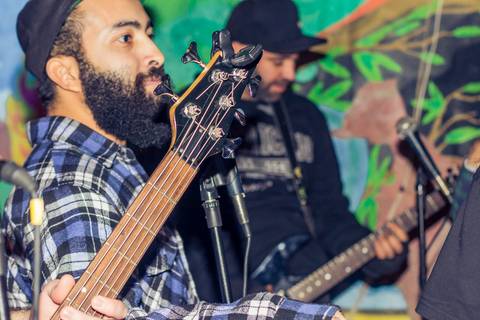 foto de show no Casarão do Rock em Santa Helena - PR'