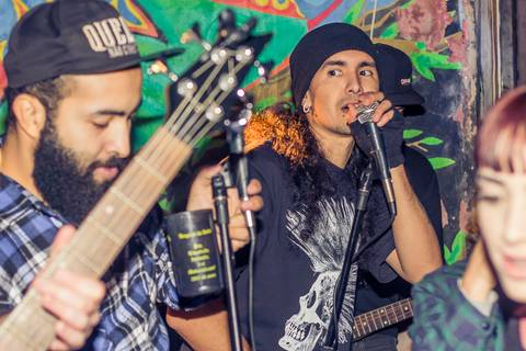 foto de show no Casarão do Rock em Santa Helena - PR'