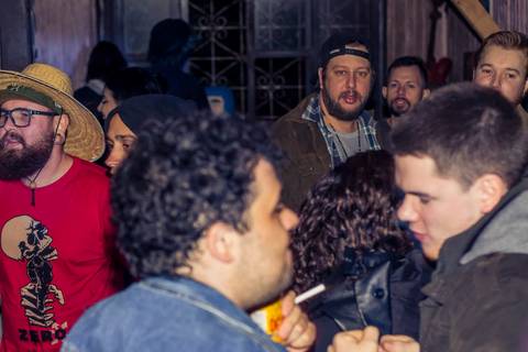 foto de show no Casarão do Rock em Santa Helena - PR'