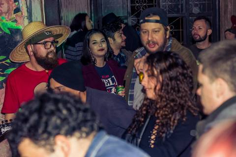 foto de show no Casarão do Rock em Santa Helena - PR'