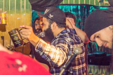 foto de show no Casarão do Rock em Santa Helena - PR'