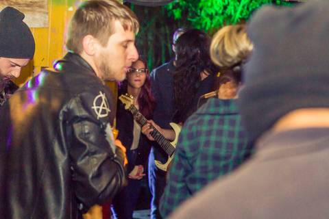 foto de show no Casarão do Rock em Santa Helena - PR'