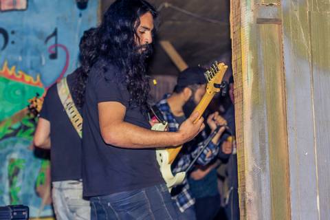 foto de show no Casarão do Rock em Santa Helena - PR'
