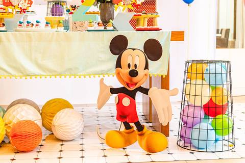 decoração de festa infantil tema Mickey - Turma do Mickey'