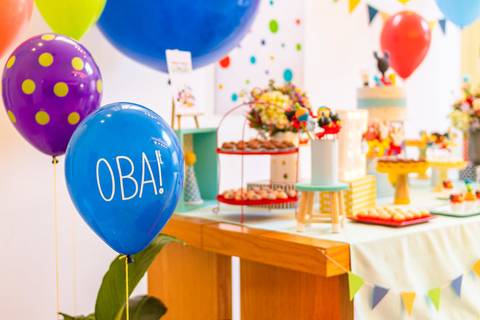 decoração de festa infantil tema Mickey - Turma do Mickey'