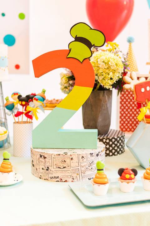 decoração de festa infantil tema Mickey - Turma do Mickey'