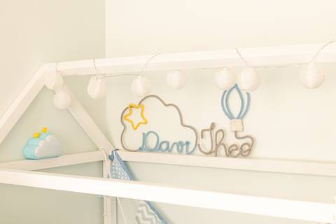 decoração do quarto do bebê'