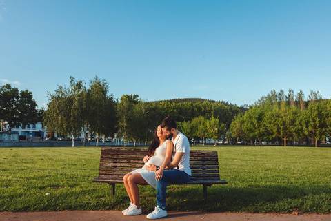 fotos casal gestante gravida ensaio familia gravida ar livre parque bebe book torres novas entroncamento vila nova da barquinha '