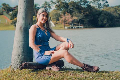 Ensaio Fotográfico de 15 Anos no Guaiba Country Club, Parque Eldorado em Eldorado do Sul/RS - Tharissa Souza'