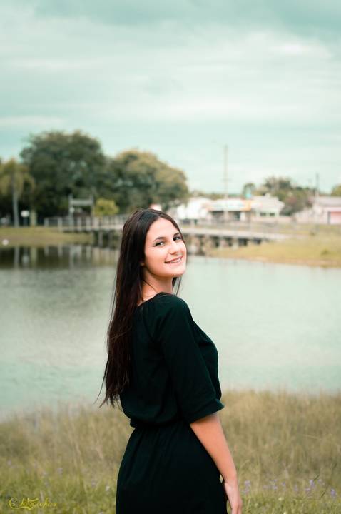 Ensaio Fotográfico de 15 Anos no Lago Municipal de Arroio dos Ratos - Franciele Straceione'