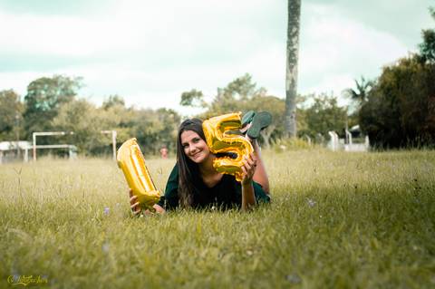 Ensaio Fotográfico de 15 Anos no Lago Municipal de Arroio dos Ratos - Franciele Straceione'
