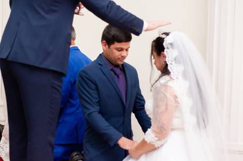 Casamento de Marciele e André realizado na Igreja Universal em Charqueadas/RS'