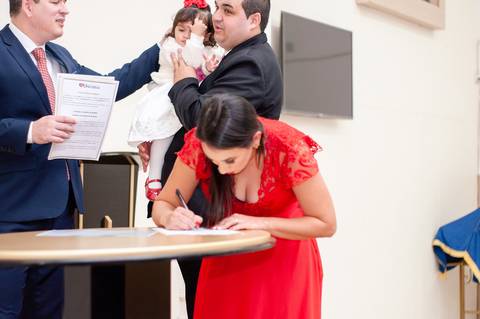 Casamento de Marciele e André realizado na Igreja Universal em Charqueadas/RS'