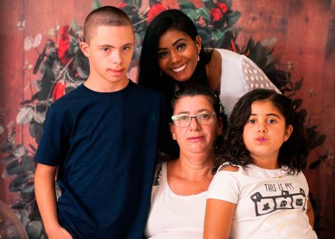 Ensaio Fotográfico de Dia das Mães em Arroio dos Ratos/RS - Chayene Couto e Família'