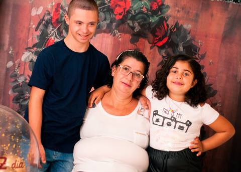 Ensaio Fotográfico de Dia das Mães em Arroio dos Ratos/RS - Chayene Couto e Família'