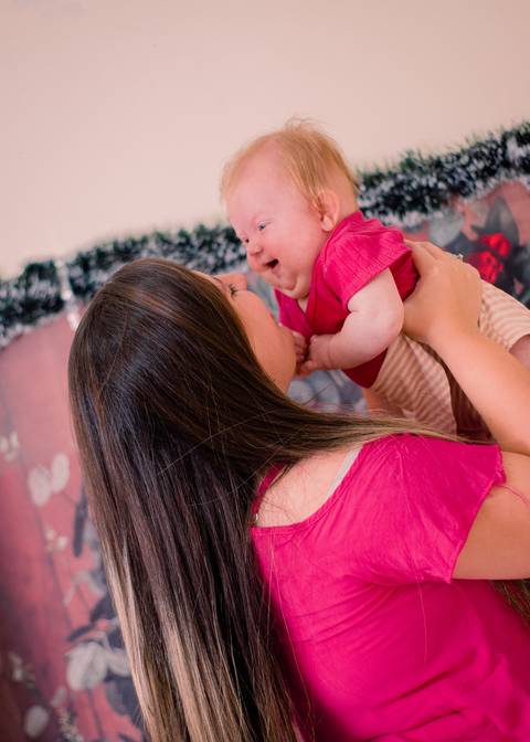 Ensaio Fotográfico de Dia das Mães em Arroio dos Ratos/RS - Yasmin Lombardi e Família'