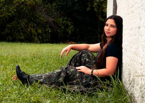 Ensaio Fotográfico de 15 Anos no Lago Municipal de Arroio dos Ratos/RS - Maria Eduarda'