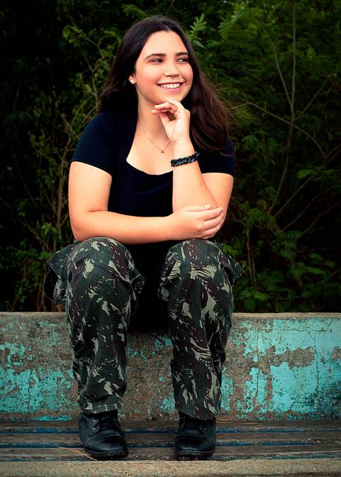 Ensaio Fotográfico de 15 Anos no Lago Municipal de Arroio dos Ratos/RS - Maria Eduarda'