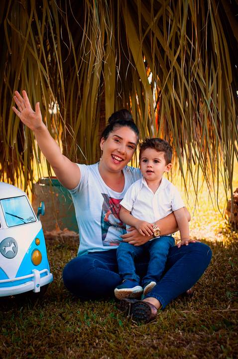 Ensaio Fotográfico de Dia das Mães em Arroio dos Ratos/RS - Ana Leonoura e Noah'