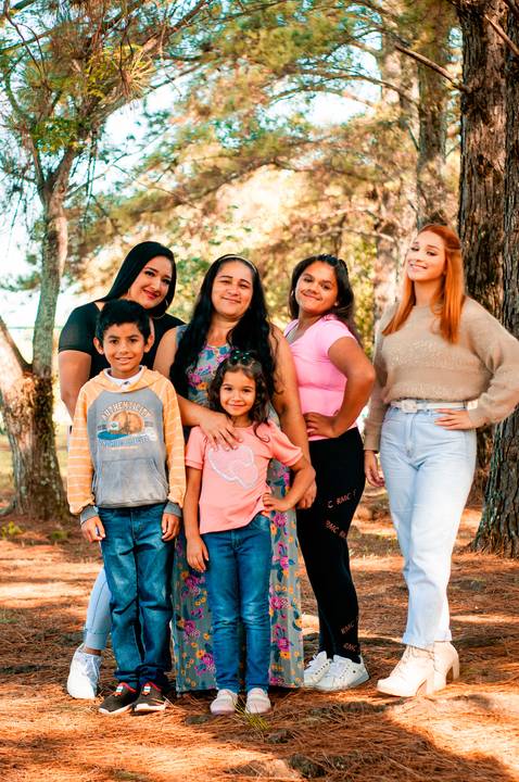 Ensaio Fotográfico de Dia das Mães no Lago Municipal de Arroio dos Ratos/RS - Vitória Santos e Família'