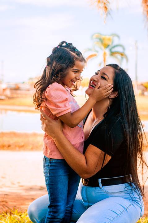 Ensaio Fotográfico de Dia das Mães no Lago Municipal de Arroio dos Ratos/RS - Vitória Santos e Família'