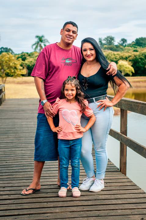 Ensaio Fotográfico de Dia das Mães no Lago Municipal de Arroio dos Ratos/RS - Vitória Santos e Família'
