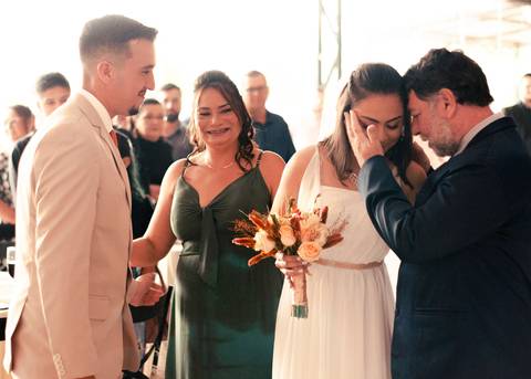 Casamento de Talita & Norton realizado no Arroz de Festa na cidade de São Jerônimo/RS.'