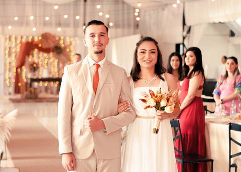 Casamento de Talita & Norton realizado no Arroz de Festa na cidade de São Jerônimo/RS.'
