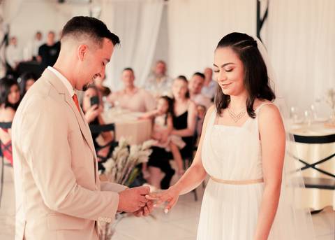 Casamento de Talita & Norton realizado no Arroz de Festa na cidade de São Jerônimo/RS.'