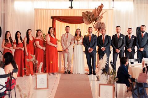 Casamento de Talita & Norton realizado no Arroz de Festa na cidade de São Jerônimo/RS.'