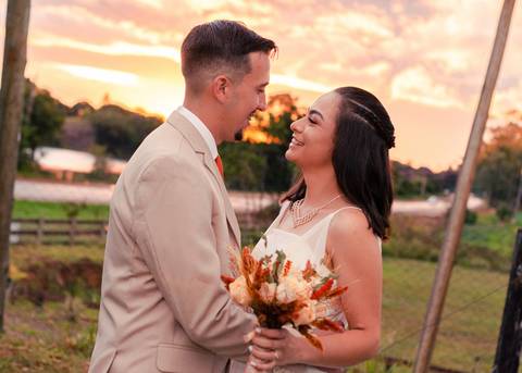 Casamento de Talita & Norton realizado no Arroz de Festa na cidade de São Jerônimo/RS.'