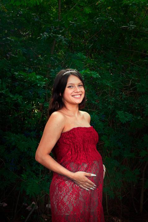 Ensaio Fotográfico de Gestante em Arroio dos Ratos/RS - Verônica Poroski'