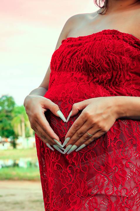 Ensaio Fotográfico de Gestante em Arroio dos Ratos/RS - Verônica Poroski'