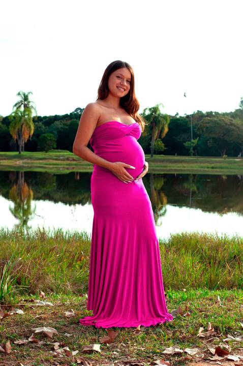 Ensaio Fotográfico de Gestante em Arroio dos Ratos/RS - Verônica Poroski'