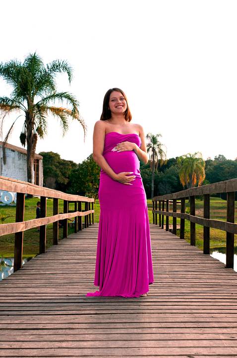 Ensaio Fotográfico de Gestante em Arroio dos Ratos/RS - Verônica Poroski'