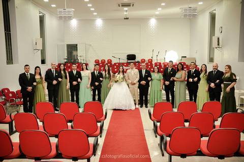 Casamento de Quézia & Fábio
Assembleia de Deus
Arroio dos Ratos/RS'