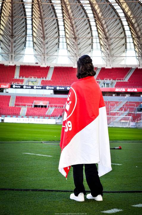 Ensaio Fotográfico de 15 Anos no Sport Club Internacional'