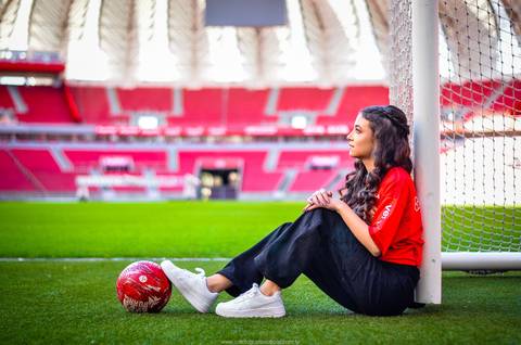Ensaio Fotográfico de 15 Anos no Sport Club Internacional'