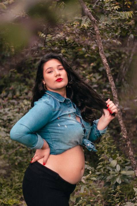 Ensaio Fotográfico de Gestante em Arroio dos Ratos/RS - Luana Fabris'