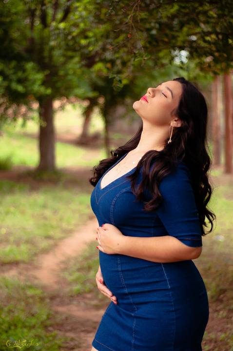 Ensaio Fotográfico de Gestante em Arroio dos Ratos/RS - Luana Fabris'