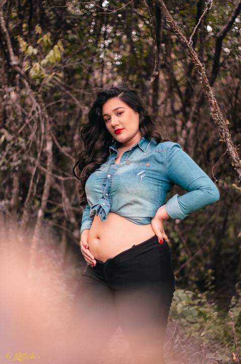 Ensaio Fotográfico de Gestante em Arroio dos Ratos/RS - Luana Fabris'