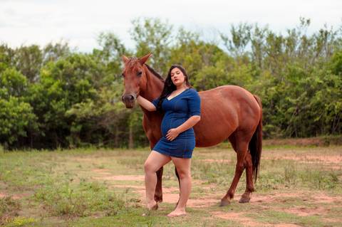 Ensaio Fotográfico de Gestante em Arroio dos Ratos/RS - Luana Fabris'