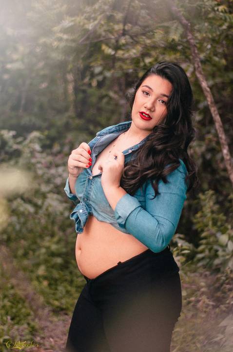 Ensaio Fotográfico de Gestante em Arroio dos Ratos/RS - Luana Fabris'