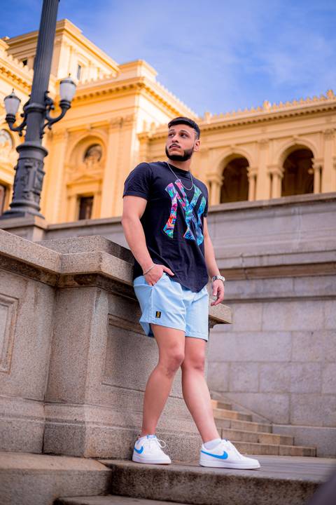 ensaio masculino no museu do ipiranga life style por do sol look barba em sao paulo sp'