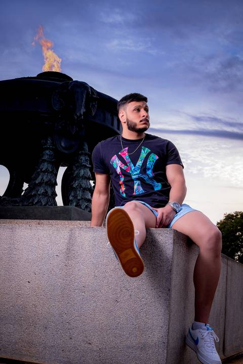 ensaio masculino no museu do ipiranga life style por do sol look barba em sao paulo sp'