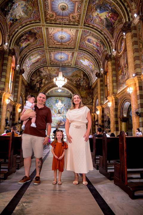 Batizado do pequeno Renan na Catedral de Nossa Senhora do Carmo em Santo André, um lugar lindo e encantador com esta família linda e maravilhosa.'
