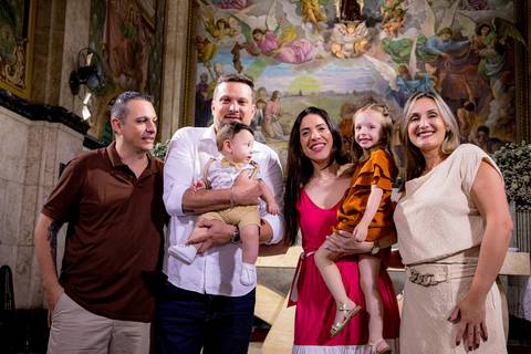 Batizado do pequeno Renan na Catedral de Nossa Senhora do Carmo em Santo André, um lugar lindo e encantador com esta família linda e maravilhosa.'