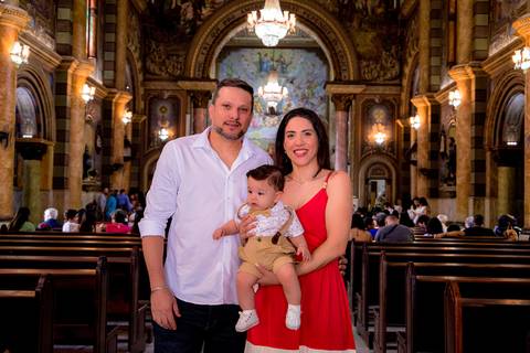 Batizado do pequeno Renan na Catedral de Nossa Senhora do Carmo em Santo André, um lugar lindo e encantador com esta família linda e maravilhosa.'