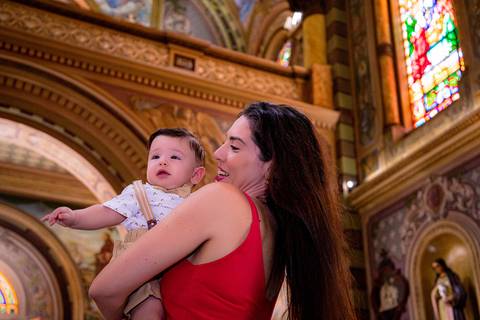 Batizado do pequeno Renan na Catedral de Nossa Senhora do Carmo em Santo André, um lugar lindo e encantador com esta família linda e maravilhosa.'